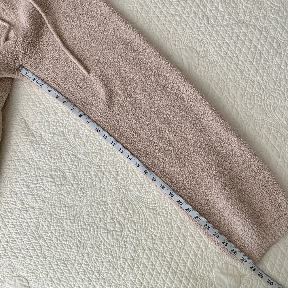 SKIMS Cozy Knit Teddy Joggers Lounge Pants in Dusk Pink Women’s S/M - Picture 9 of 11